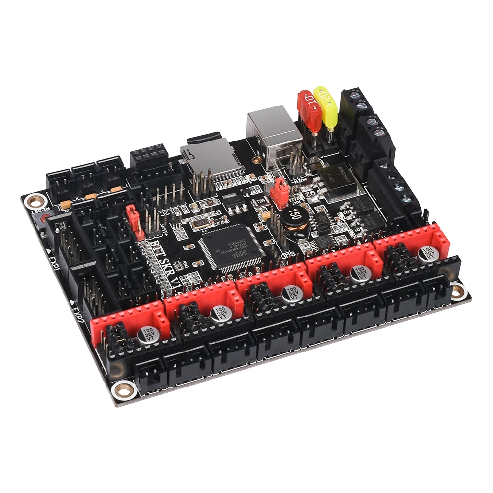32 битная плата BIGTREETECH BTT SKR V1.4 Turbo драйвер двигателя TMC2208 TMC2209UART обновленный V1.3 MINI E3