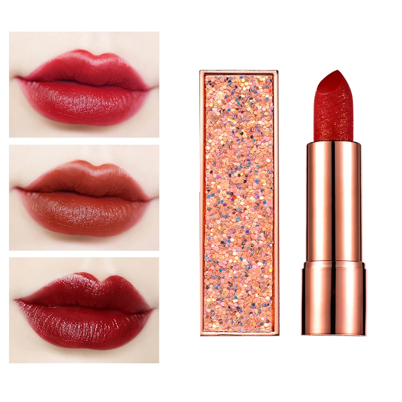 Новое поступление оранжевая водостойкая матовая бархатная Глянцевая губная