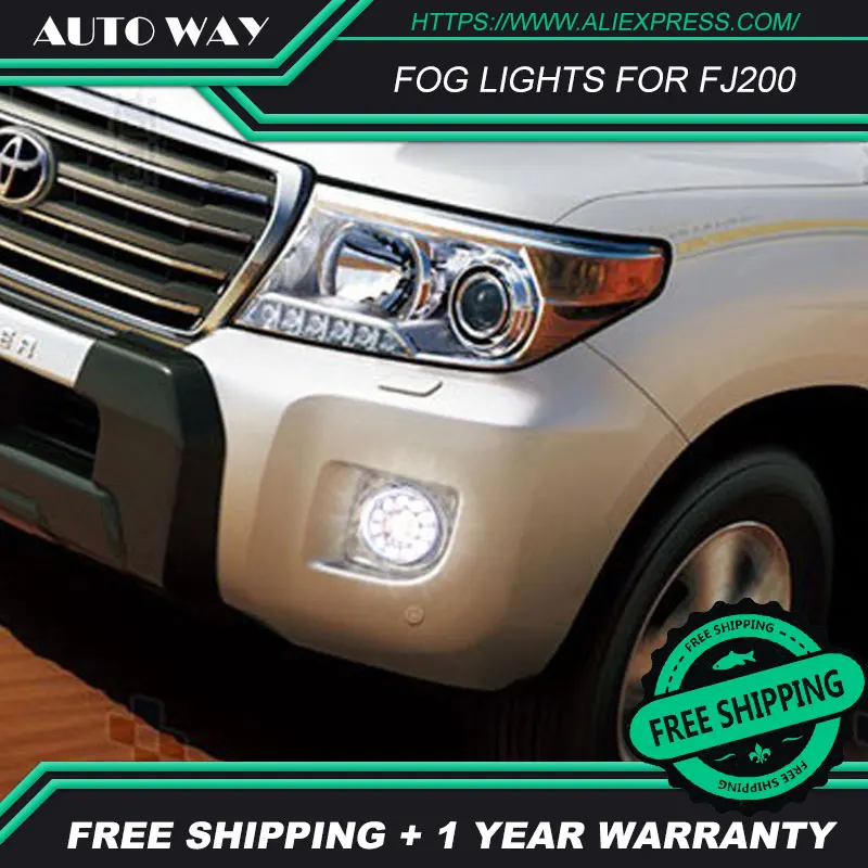 Бесплатная доставка! Дневсветильник ходовые огни Светодиодные ДХО 12 в 6000 К для