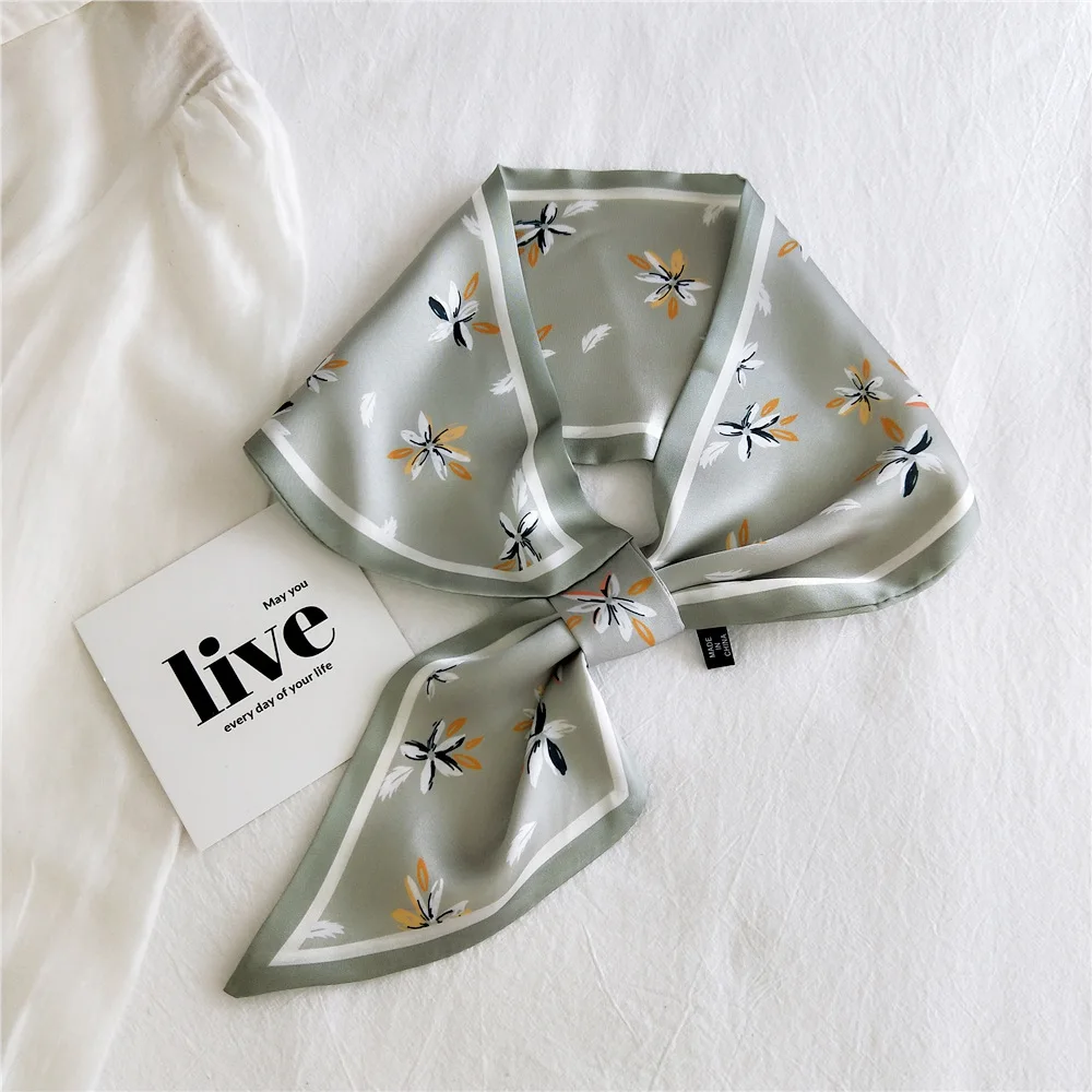 Новинка женский шейный платок бандана роскошные Брендовые женские шарфы для