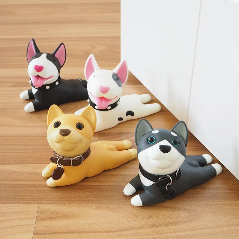 

Punch-free Cartoon Dog Door Stop, Length 14cm, Anti-collision Fixed Artifact, Household Items,children's Anti-pinch Door Stop,