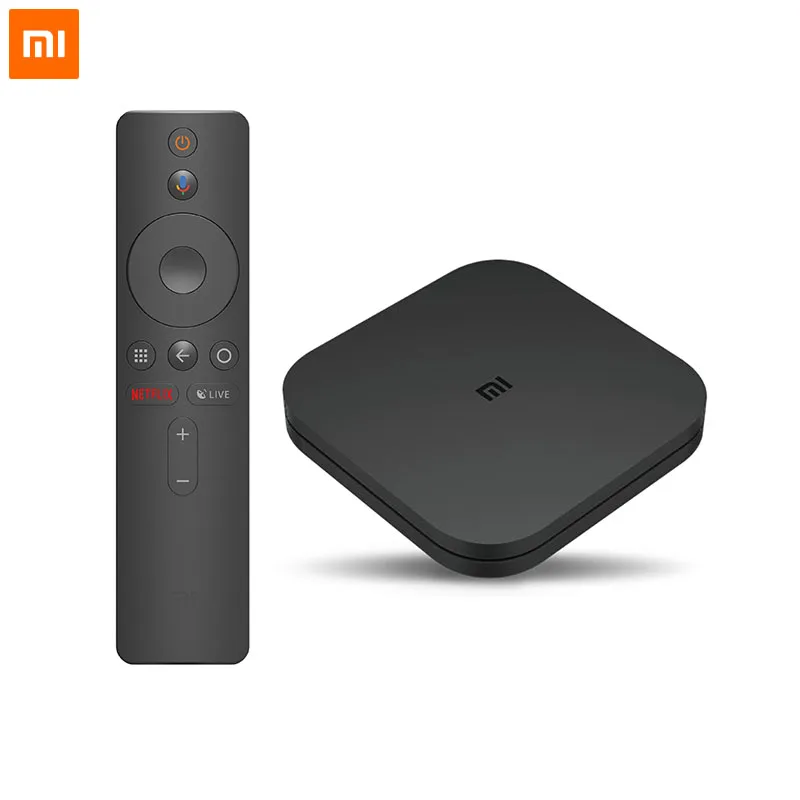 Standard Version Xiaomi mi ТВ приставка S 4K HDR Android tv 8,1 Ultra HD 2G 8G wifi Google Cast Netflix телеприставка mi Box 4 медиаплеер - Цвет: Standard Version