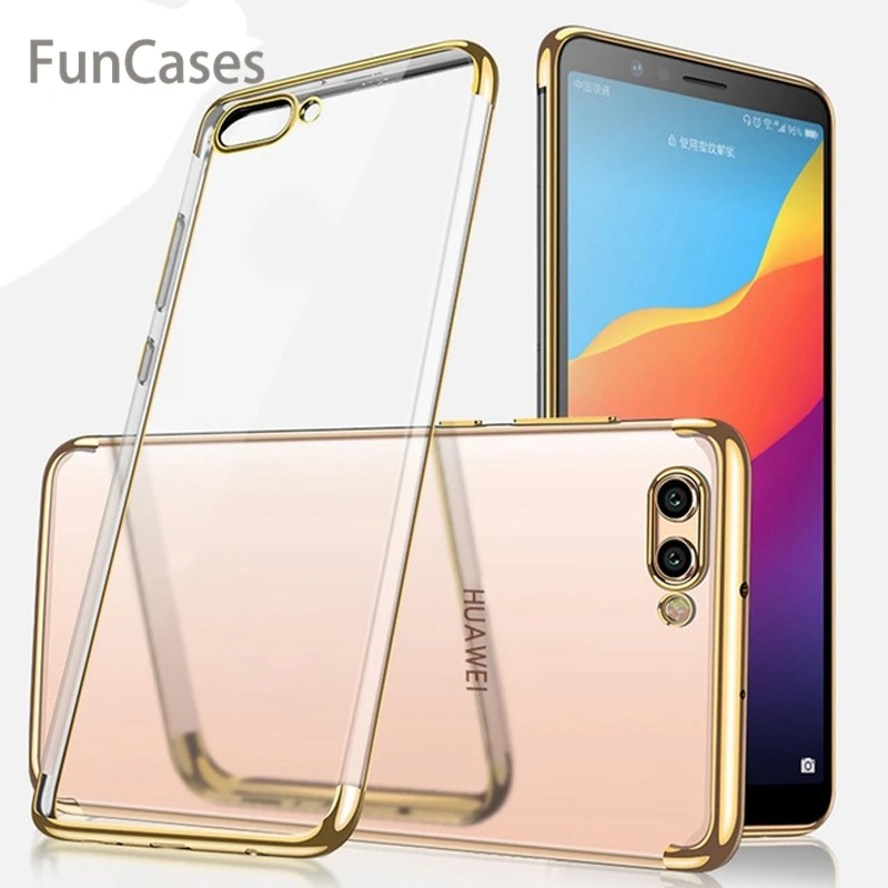 Ультратонкий чехол с покрытием для huawei Honor 9 Lite Мягкая силиконовая задняя крышка