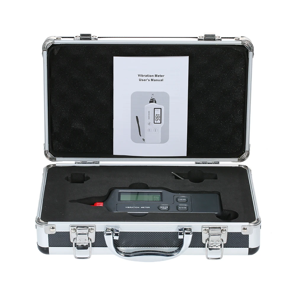 Измеритель вибрации портативный цифровой измеритель с ЖК-экраном тестер