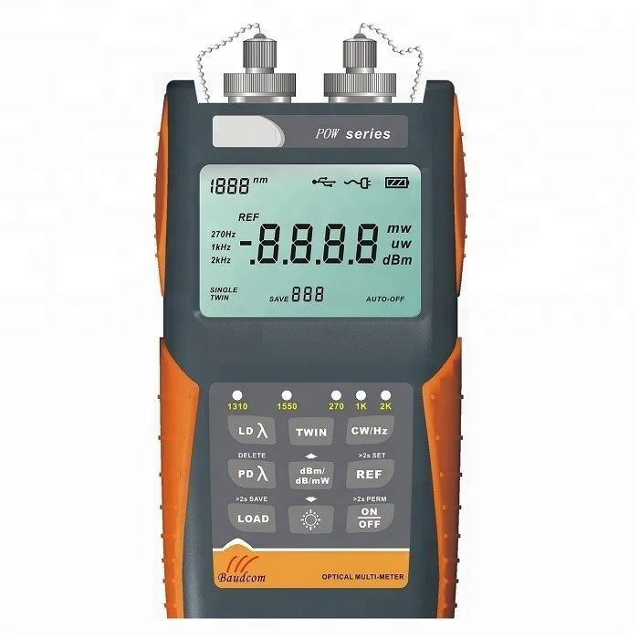 

Baudcom Optical Power Meter with Laser Source Hand Optic Tool Set 2A01