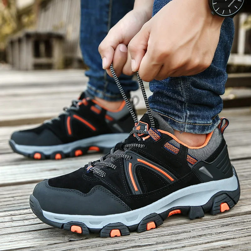 Humtto Мужская походная обувь альпинистские ботинки Противоскользящие горный