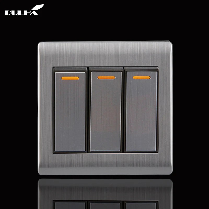 Настенный светильник 3 комплекта 2 варианта 10 А 110 ~ 250 В 220 Электрический кнопочный