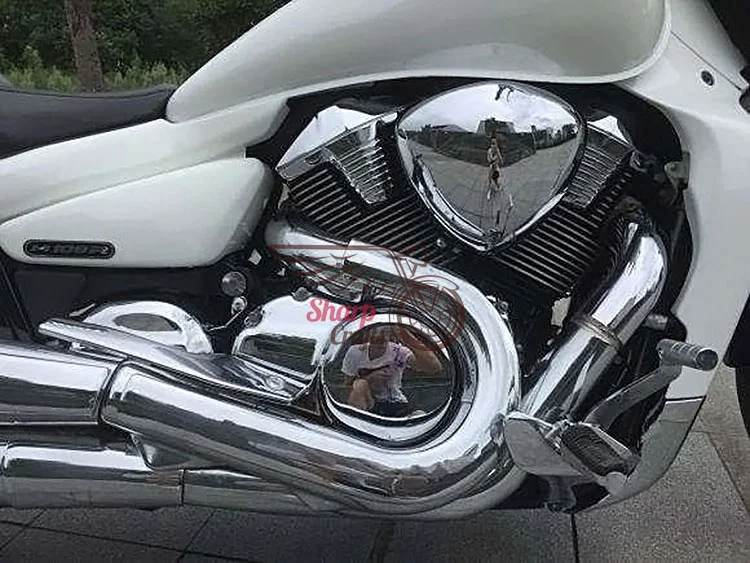 Мотоциклетный хромированный карбюратор крышка фильтра воздушного очистителя