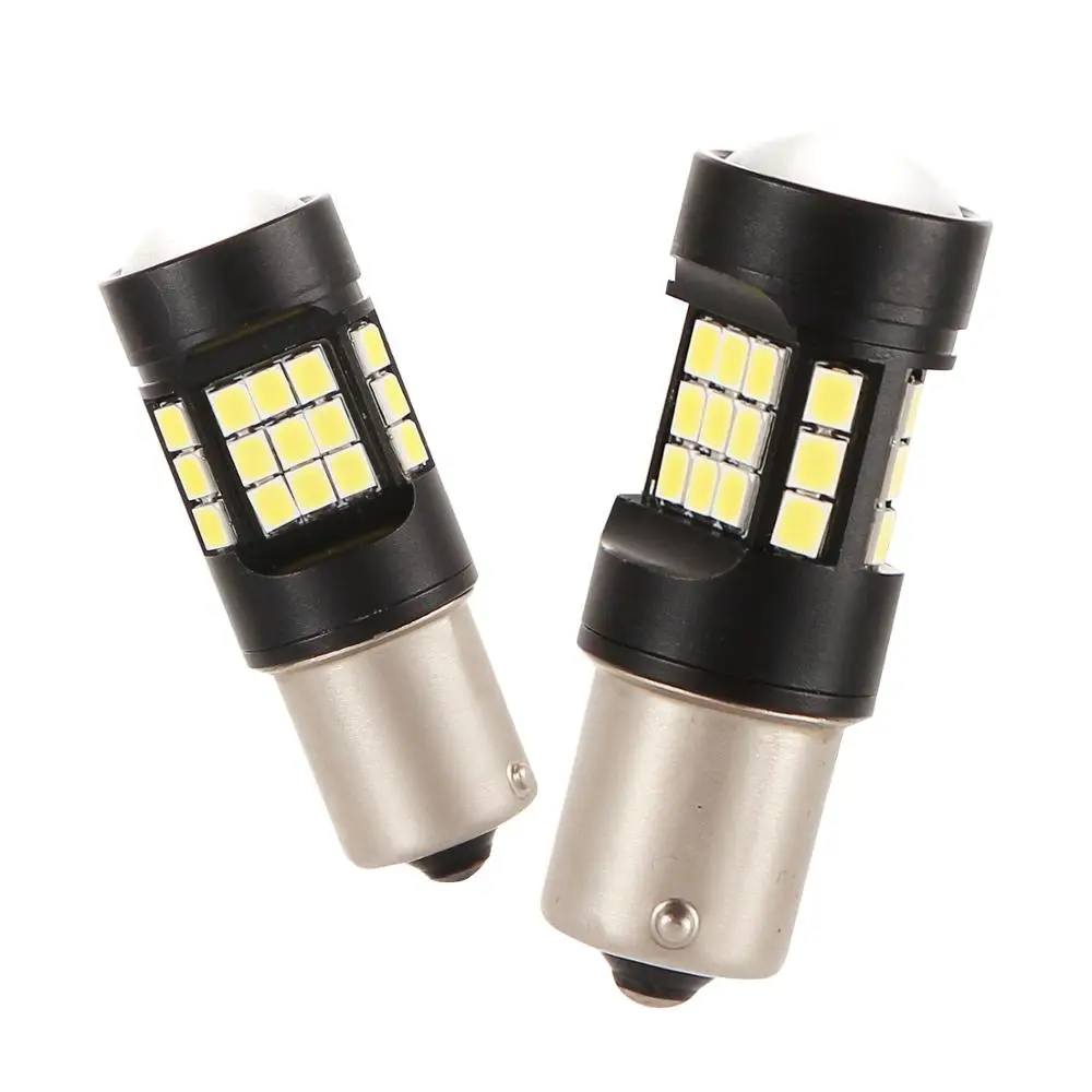 

2PCS High Quality 1156 BA155 LED Auto Turn Signal Light Lamps Car Day Running Light Brake Light Reverse Bulbs Corner Light