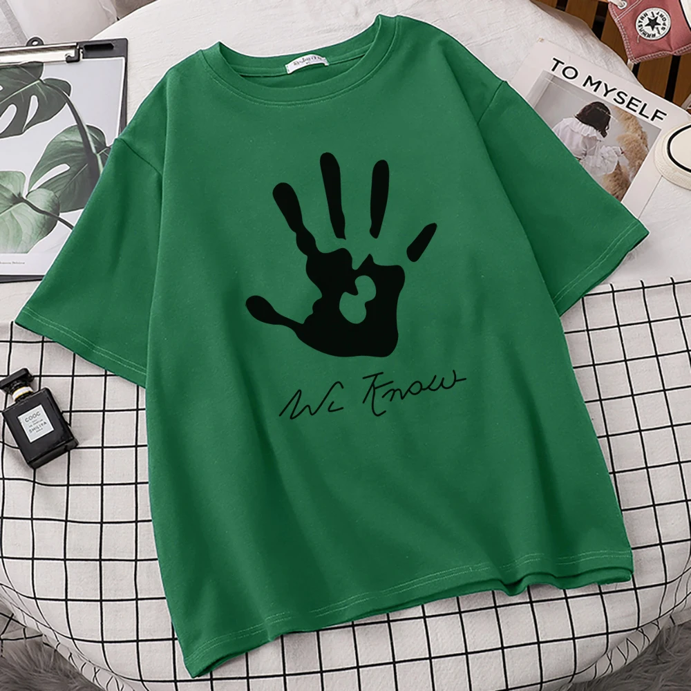 Мужская футболка с принтом руки братства Skyrim Dark летняя свободная модная крутая