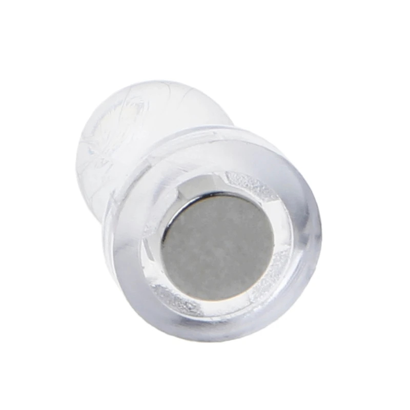 

6pcs Transparent Colorless Magnetic Plastic Thumbtack Whiteboard Message Sticker Q6PA