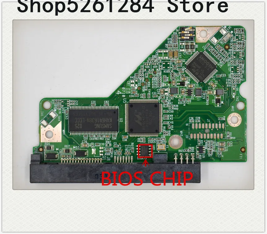 

WD3200AAJS WD3200AAKS 5000AAKS HDD PCB circuit board 2060-701640-002 REV A for WD 3.5 SATA hard drive repair data recovery