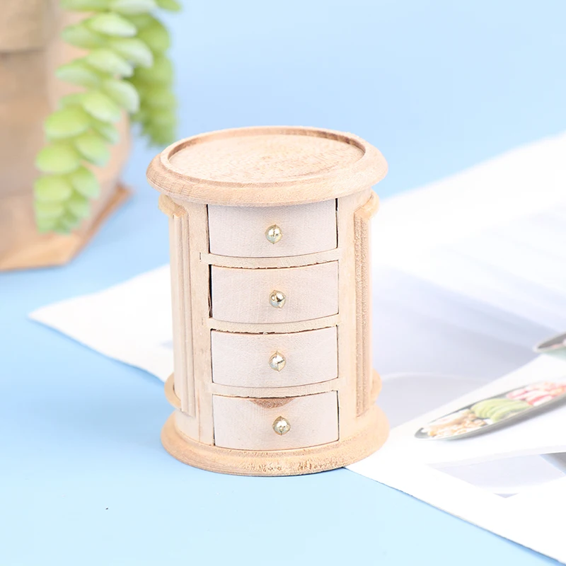 

Wooden Bedroom Dollhouse Hanging TV Cabinet Cupboard Closet Model Kitchen Dining Cabinet Display Shelf Doll House Furniture Toys