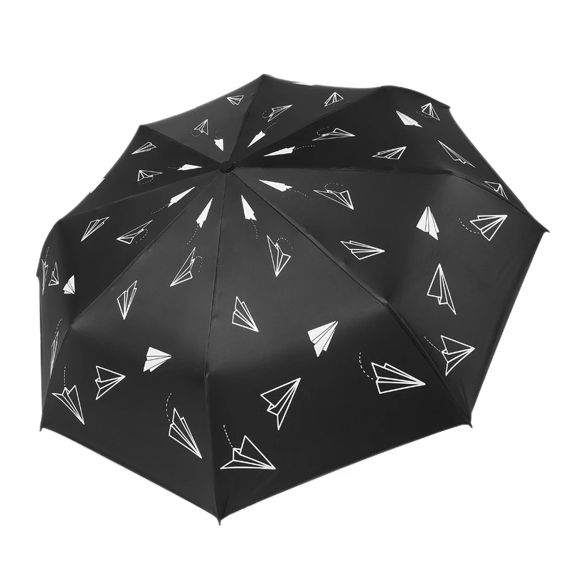Складной зонт для защиты от дождя и солнца бумажный солнцезащитный козырек