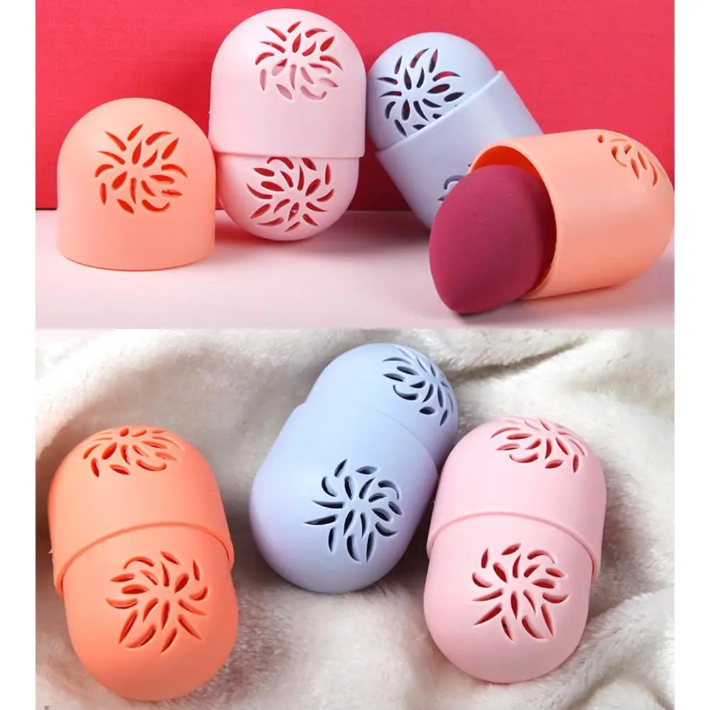 Косметический спонж для пудры блендера держатель губки макияжа чехол сушки яиц