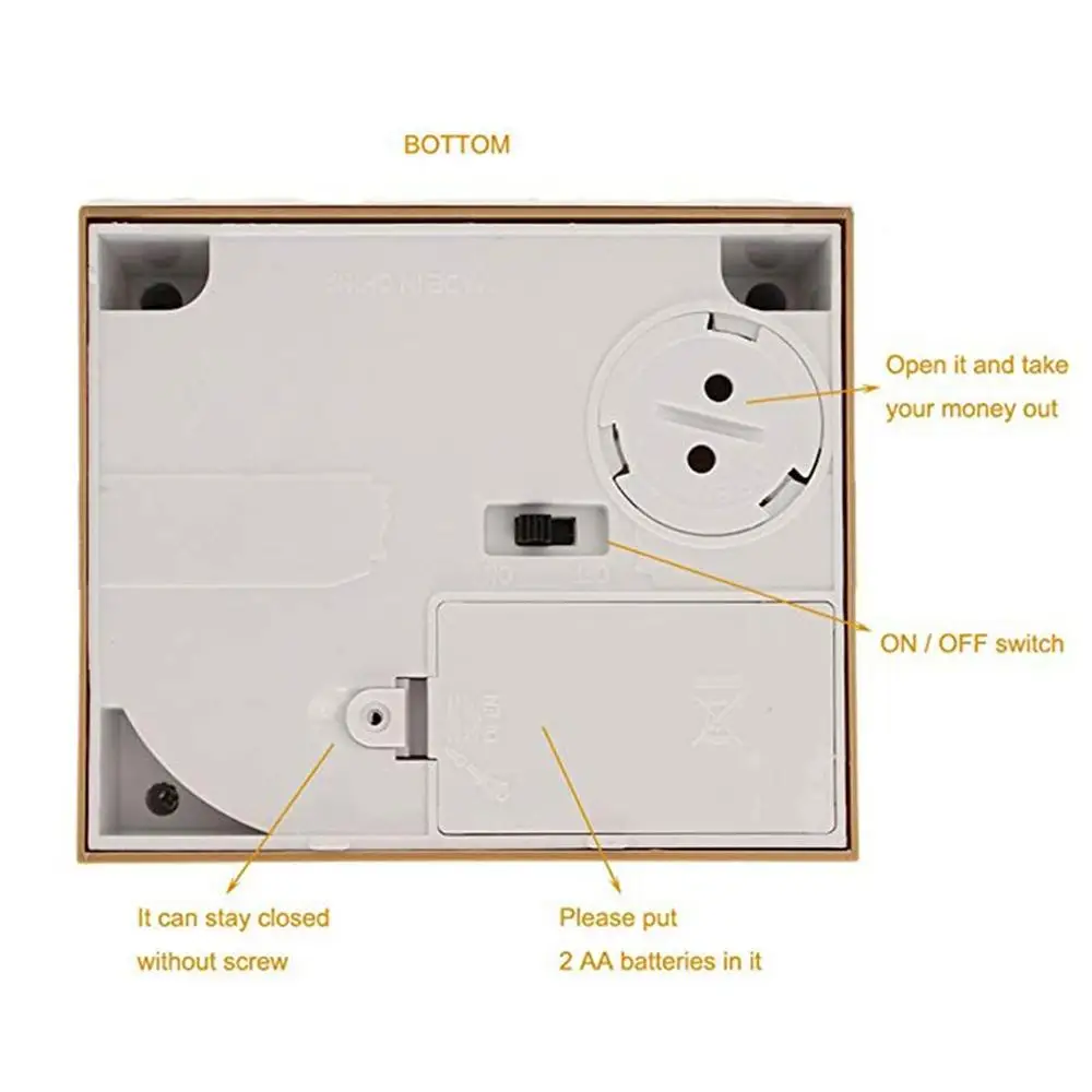 Крадущая деньги кошка с музыкой крадущая копилка детская мультяшная