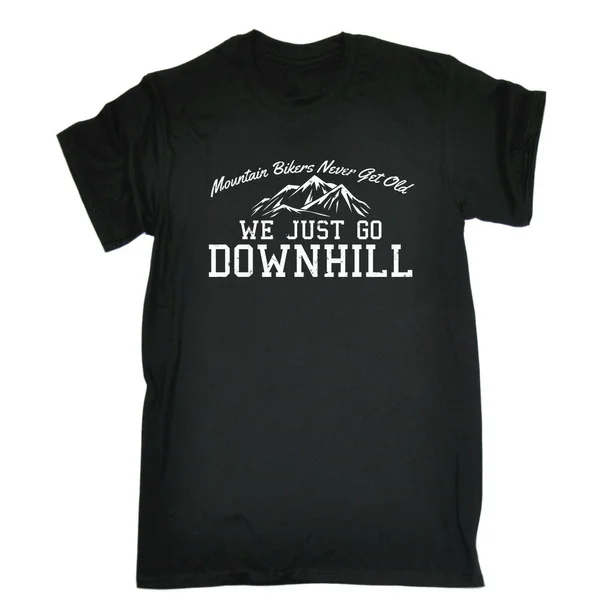 

Mountain S Never Get Old Downhill T-SHIRT Accessories Gear Gift birthday funny