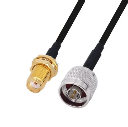 

LMR240 50-4 RF coaxial cable SMA Female to N Male Connector LMR-240 Low Loss Coax Pigtail Jumpe Cable