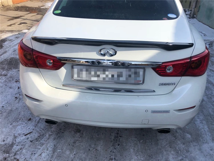 Спойлер для Infiniti Q50 2014-2017 спойлер 2GJK из АБС-пластика цветной задний автомобиля |