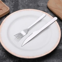 410 stainless steel steak knife and fork western food set household western tableware two piece hotel restaurant knife and fork