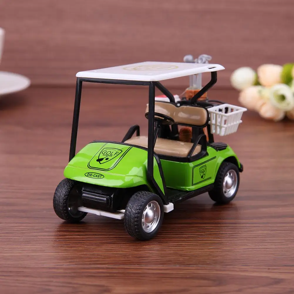 

Baby car toy high imitation golf cart model toy 1:36 alloy children's toy