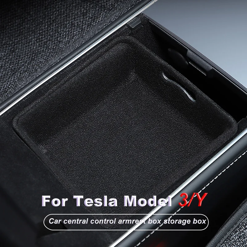 

2 шт., флок-органайзер для Tesla Model 3, модель Y 2021, 2022