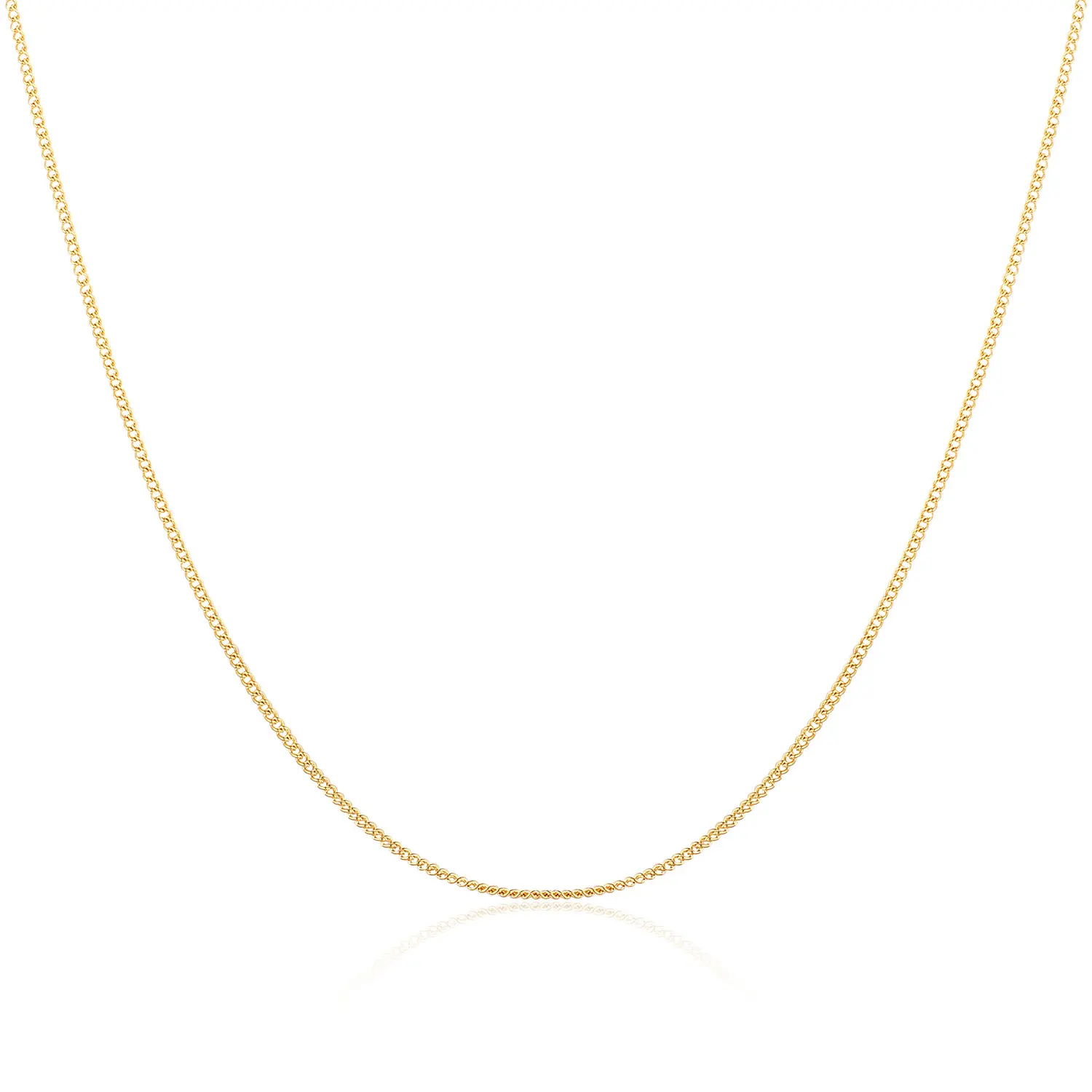 10pcs 18inch+2inch extender 316L surgical Stainless steel 1.5mm Width thin curb chain locket pendant chains necklace | Украшения и