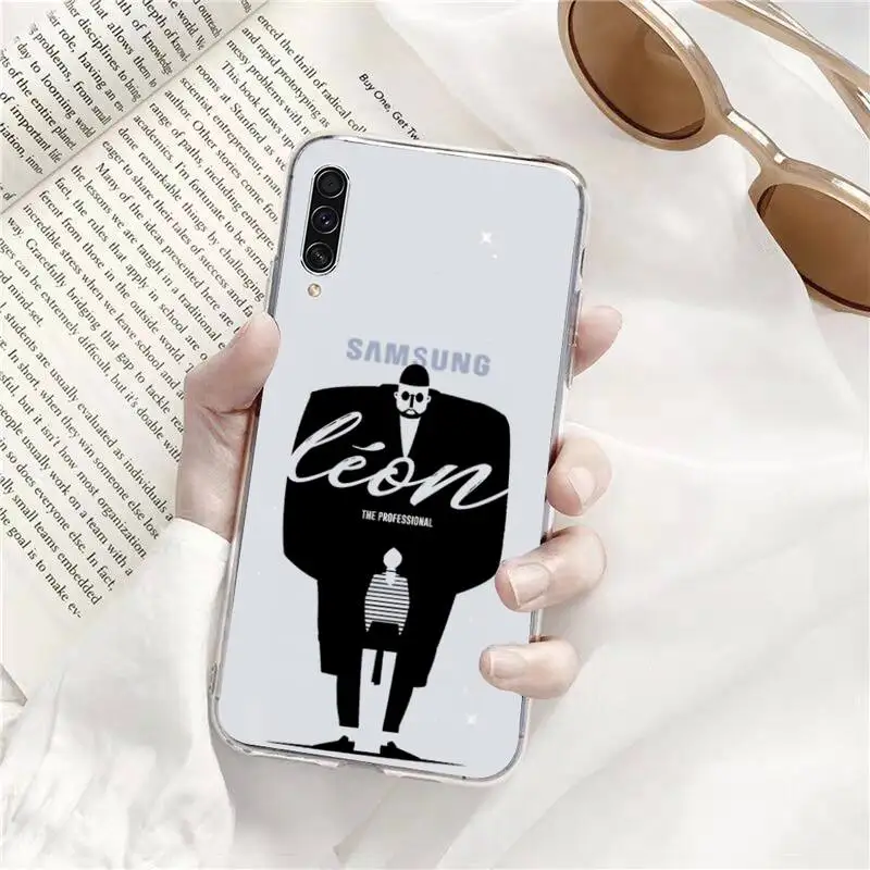 

Leon this killer is not too cold Phone Case Transparent For Samsung Galaxy A71 A21s S8 S9 S10 plus note 20 ultra
