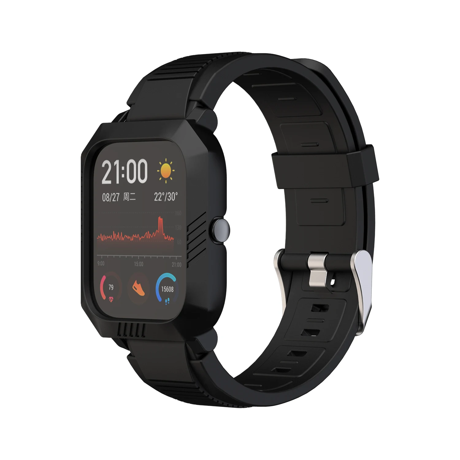 Чехол SIKAI для Xiaomi Huami AMAZFIT GTS защитная рамка часов зарядное устройство Amazfit умные