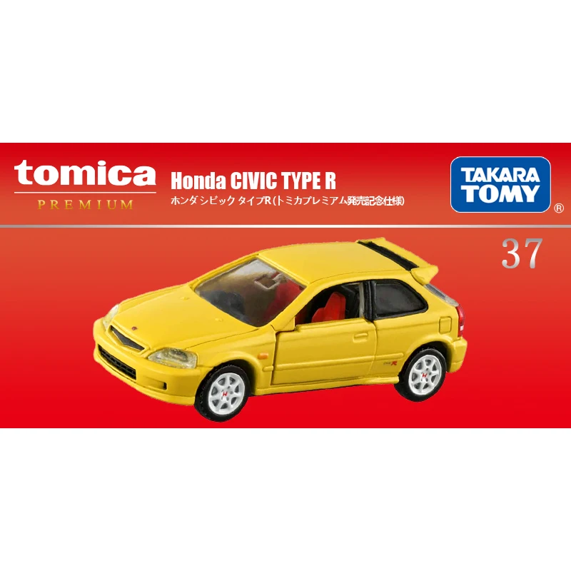 Takara Tomy Tomica Премиум TP37 HONDA CIVIC TYPE R Ограниченная серия металлическая литая модель