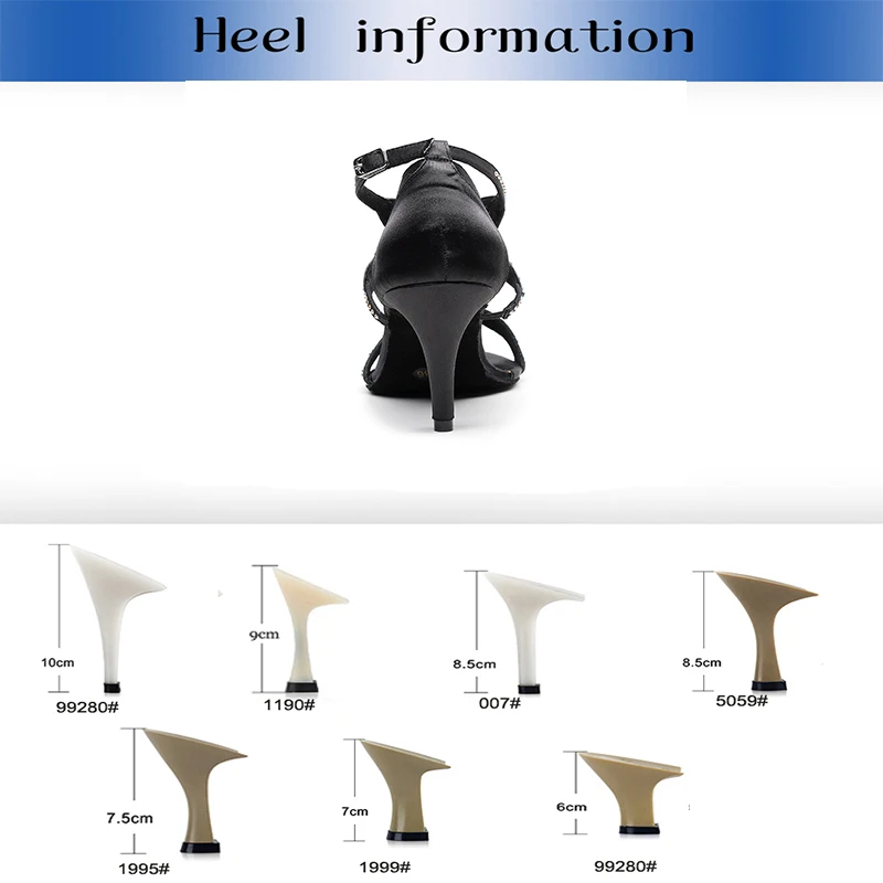 Samisoler/туфли для латинских танцев; zapatos de baile; женские черные атласные вечерние туфли для бальных танцев со стразами