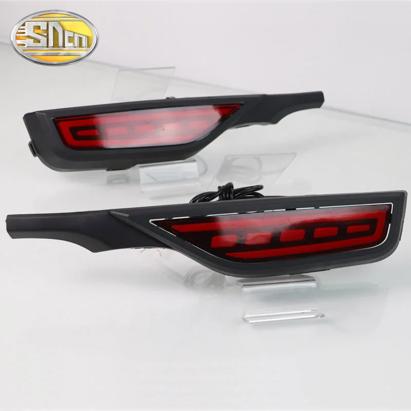 SNCN 2 шт Многофункциональный светодиодный задний противотуманный фонарь заднего