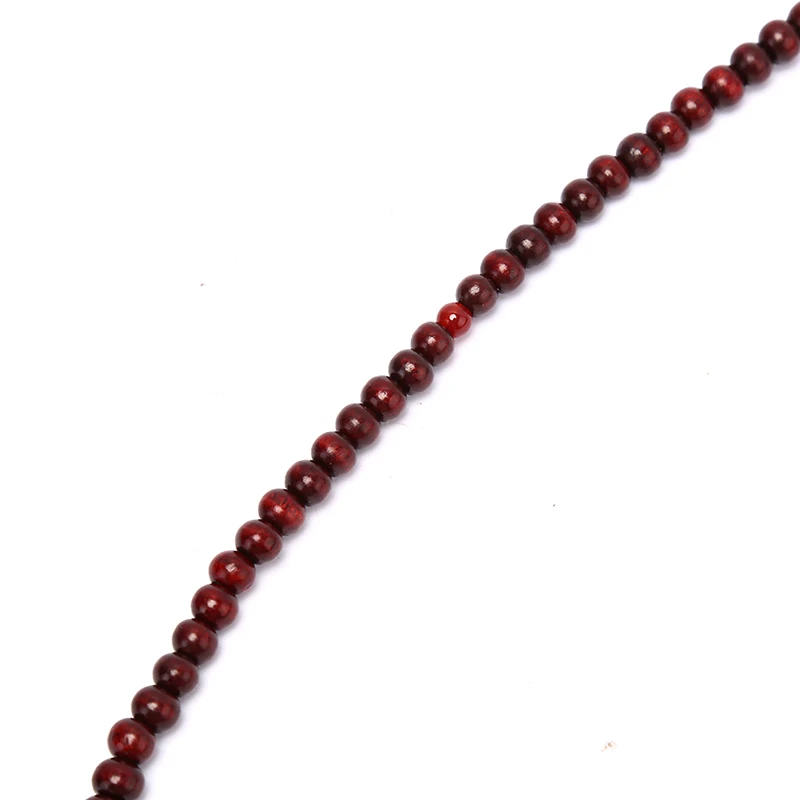 6/8 мм натуральные буддийские бусы из сандалового дерева Будда медитация браслет