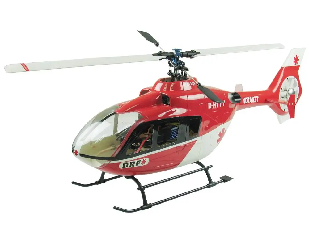 

Pre-Painted 500 size EC135 EC-135 Fiberglass 500 Scale Fuselage