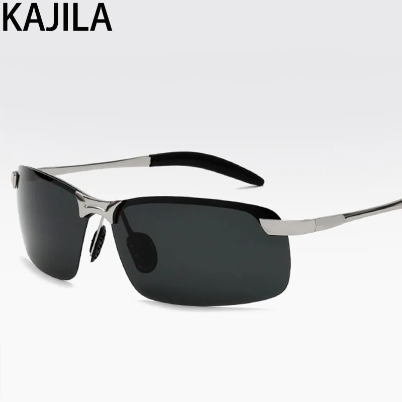 Солнцезащитные очки Мужские поляризационные прямоугольной формы в винтажном