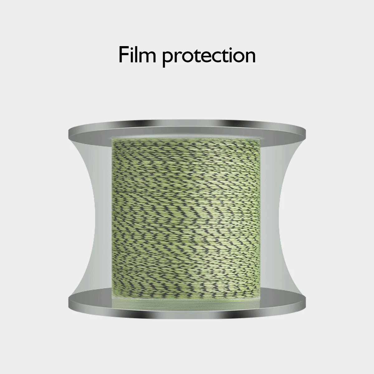 Пятно линия Разноцветные 500 2000 м 4 нити по составу многонитевая 2 100LBS тест