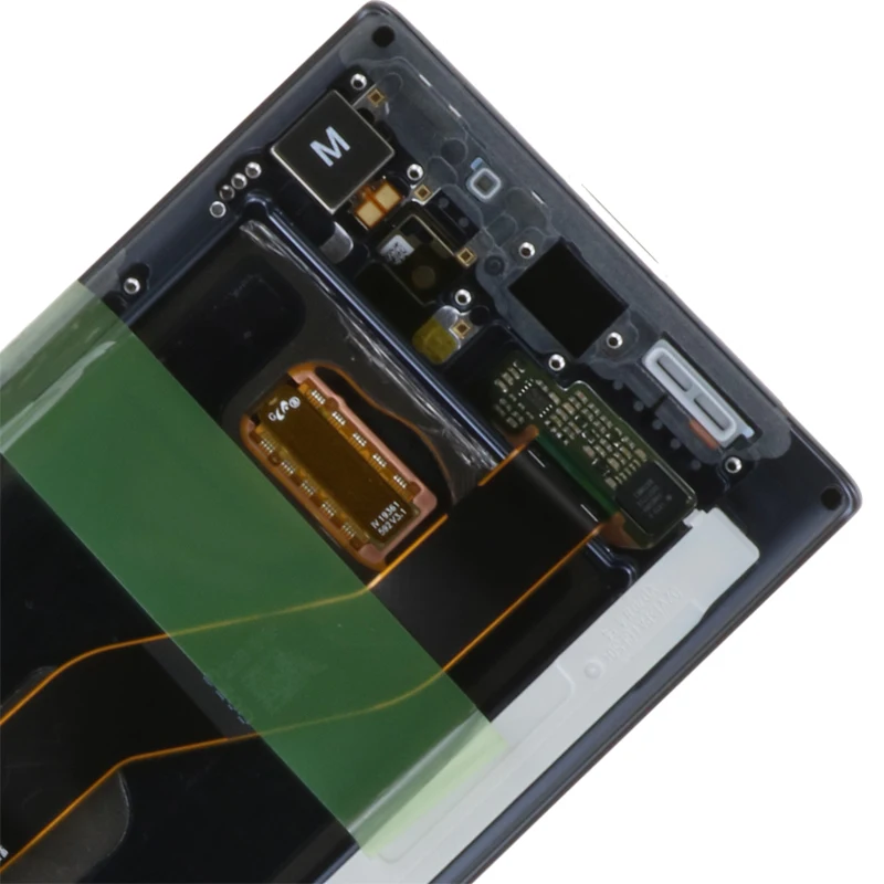 6 8 ''SUPER AMOLED экран для SAMSUNG GALAXY Note10 Plus N975 N9750 с рамкой ЖК дисплей сенсорный