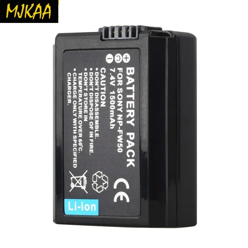 MJKAA NP-FW50 7 4 V NPFW50 NP FW50 Замена Батарея для sony Alpha A7 7R A7R фотоаппаратов моментальной