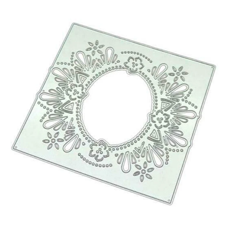 Украшения Вырубные штампы трафарет альбом фон DIY Металл скрапбукинг ручной резак