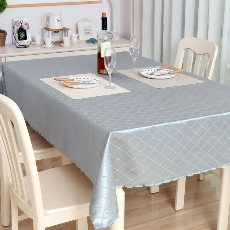 Полиэстеровая скатерть для обеденного стола в европейском стиле с принтом