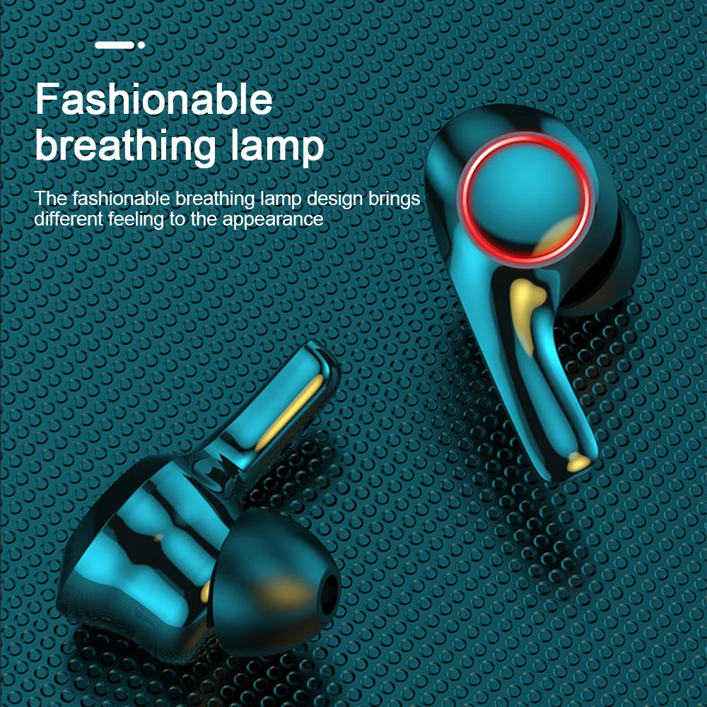 

PT05 Wireless Bluetooth Earphones Waterproof TWS 9D HiFi Stereo Noise Reduction Touch Control Sport Earbuds with Microphones