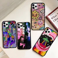 indie aesthetic phone case rubber for iphone 12 11 pro max mini xs max 8 7 6 6s plus x 5s se 2020 xr cover