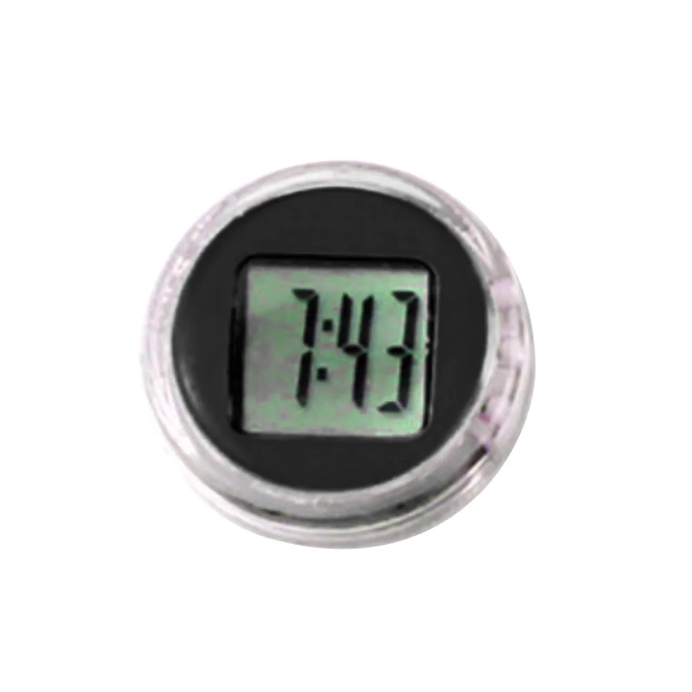 New Mini Precision Motorcycle Clock Waterproof Compact Mount Adhesive Watch Moto Digital With Stopwatch | Автомобили и мотоциклы