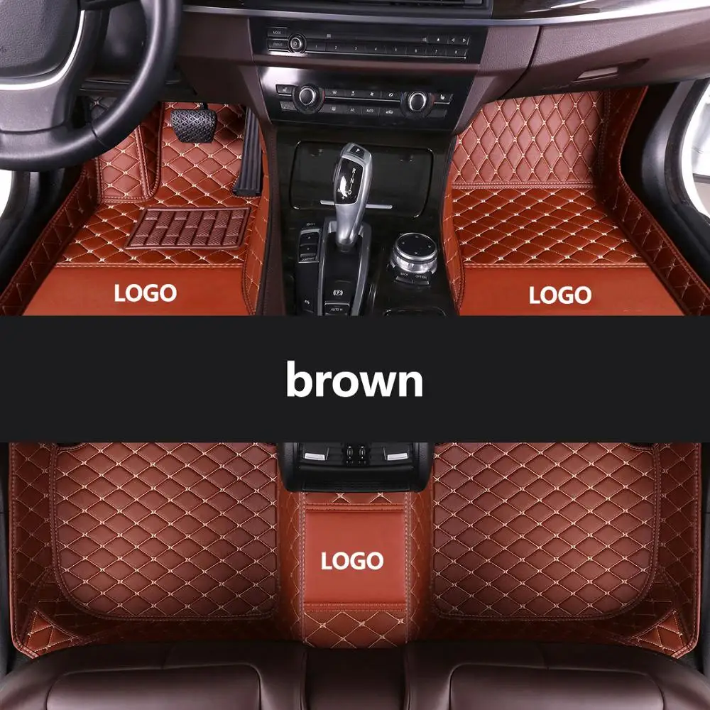 

HeXinYan Custom LOGO Car Floor Mats for BYD all models G3 G6 S6 F6 L3 M6 F0 F3 Surui SIRUI G5 S7 E6 E5 auto styling accessories