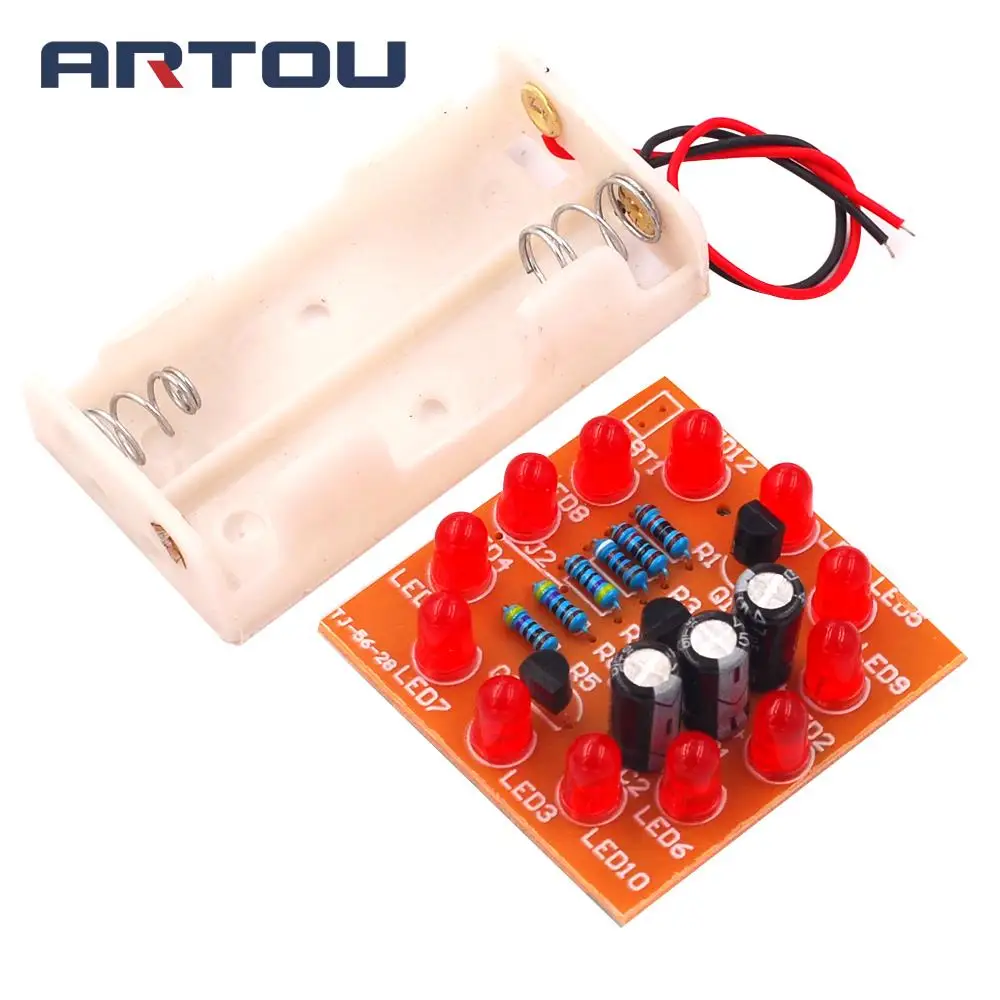 12 Светодиодный светильник для цикла производственный набор электронные