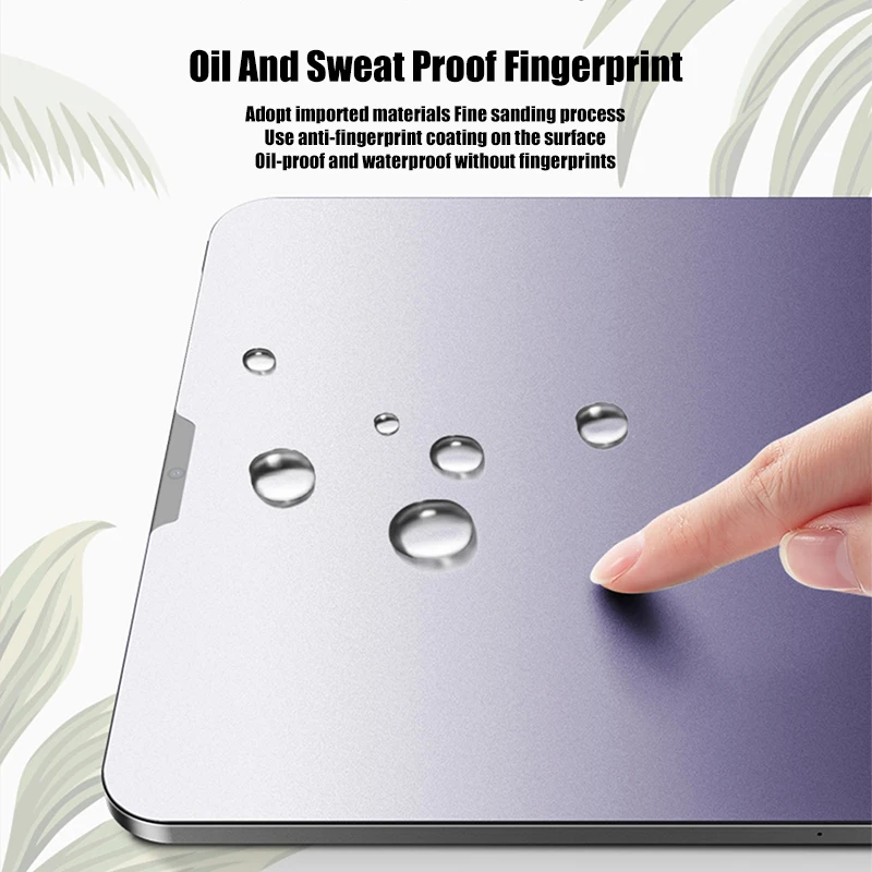 

2 PCS Paper Like Screen Protector Film Matte PET Painting Write For iPad Air 4 2 3 10.5 2020 9.7 Pro 11 10.2 8th Gen Mini 4 5