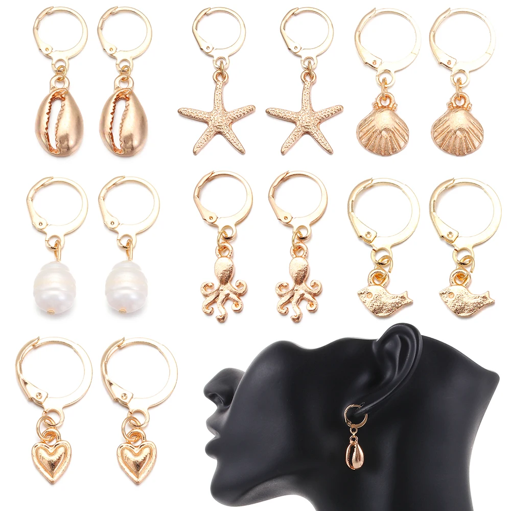 Новинка Модная бижутерия в подарок Маленькие Геометрические круглые серьги