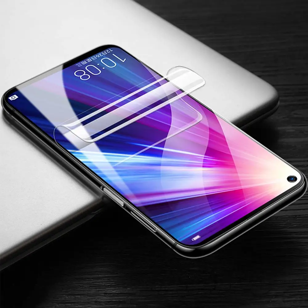 Мягкая Гидрогелевая пленка 11D из ТПУ для Xiaomi Mi Note 10 lite Redmi 9 9S Pro 10X Pocophone X3 полное