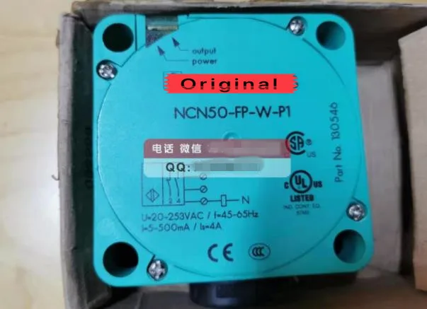 NCN50-FP-W-P1 новый высококачественный Индуктивный датчик переключателя