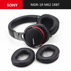 1 пара черных амбушюров мягкие Сменные амбушюры для наушников SONY MDR-1R MK2 1RNC 1RBT амбушюры для наушников пенопластовый чехол